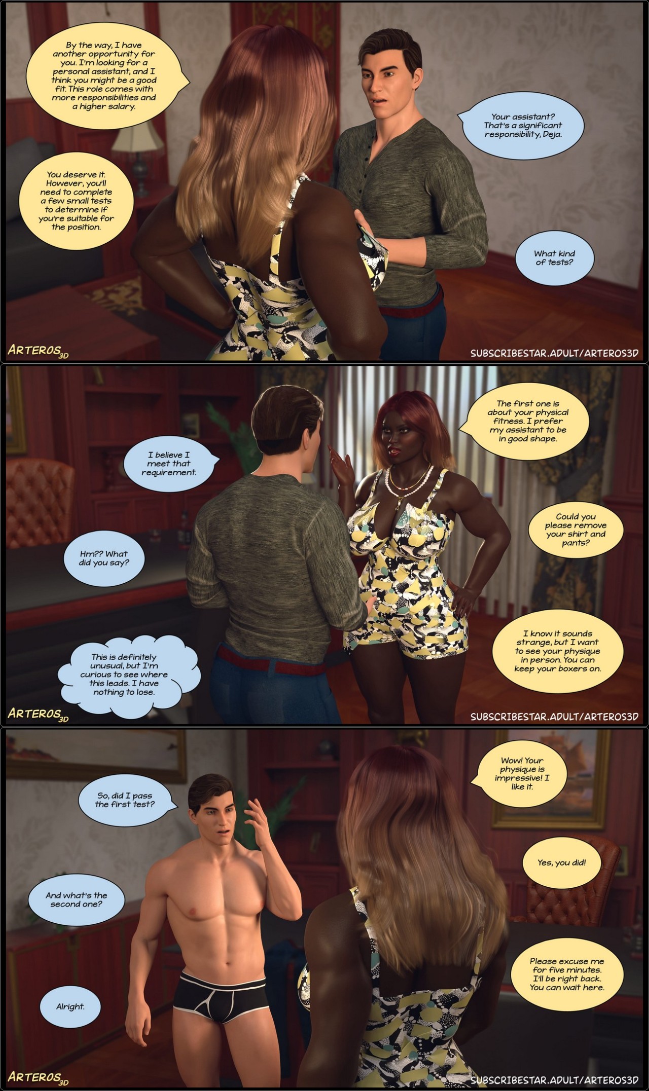 New Passion In Town Part 3 Porn Comics english 04