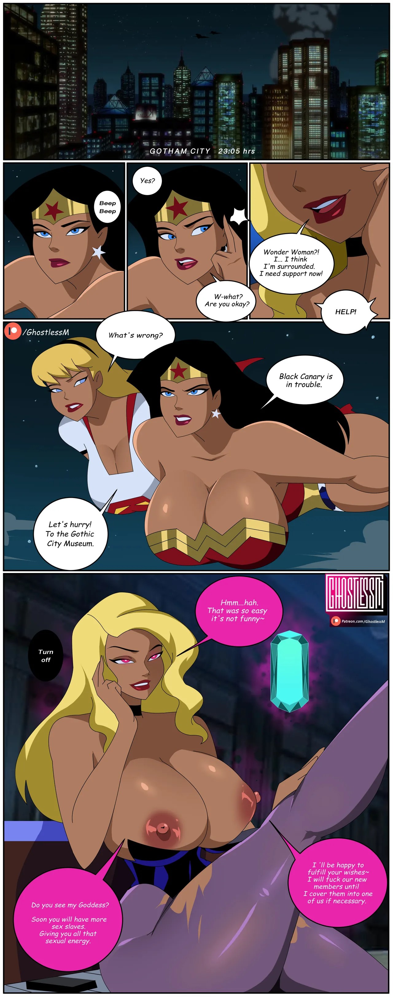 Night At The Museum Part 2 Porn Comics english 02