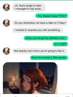 Ochako Uraraka: Hot Messages Porn Comics english 02