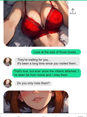 Ochako Uraraka: Hot Messages Porn Comics english 06