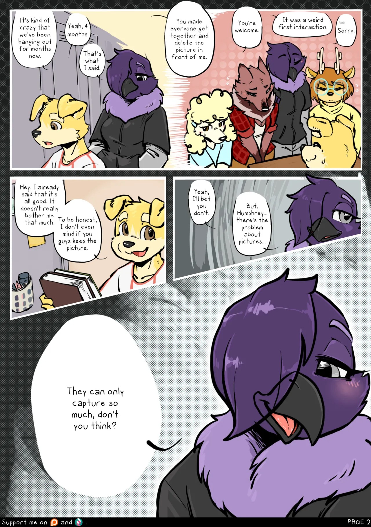 On Her Own Porn Comics english 02
