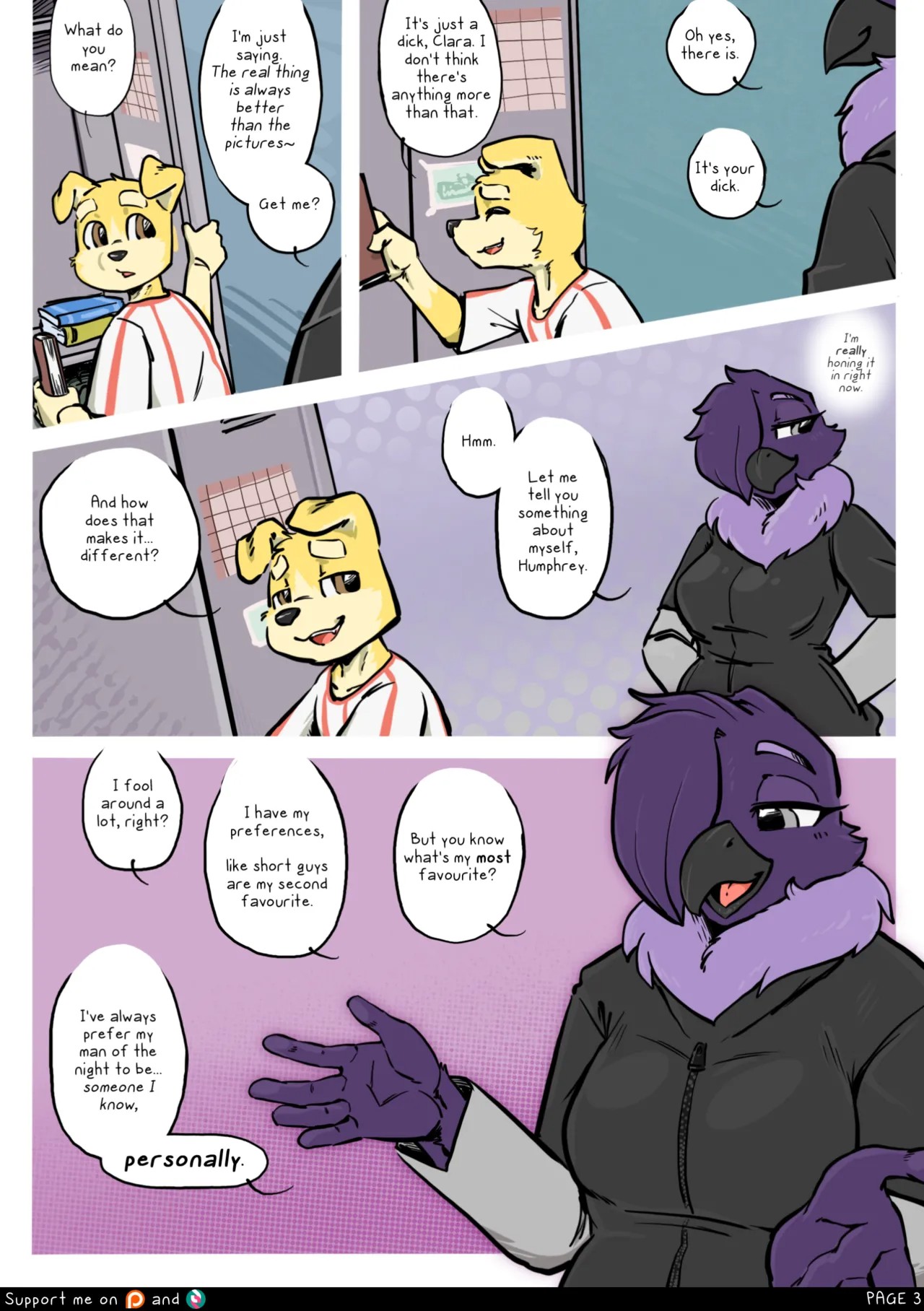On Her Own Porn Comics english 03
