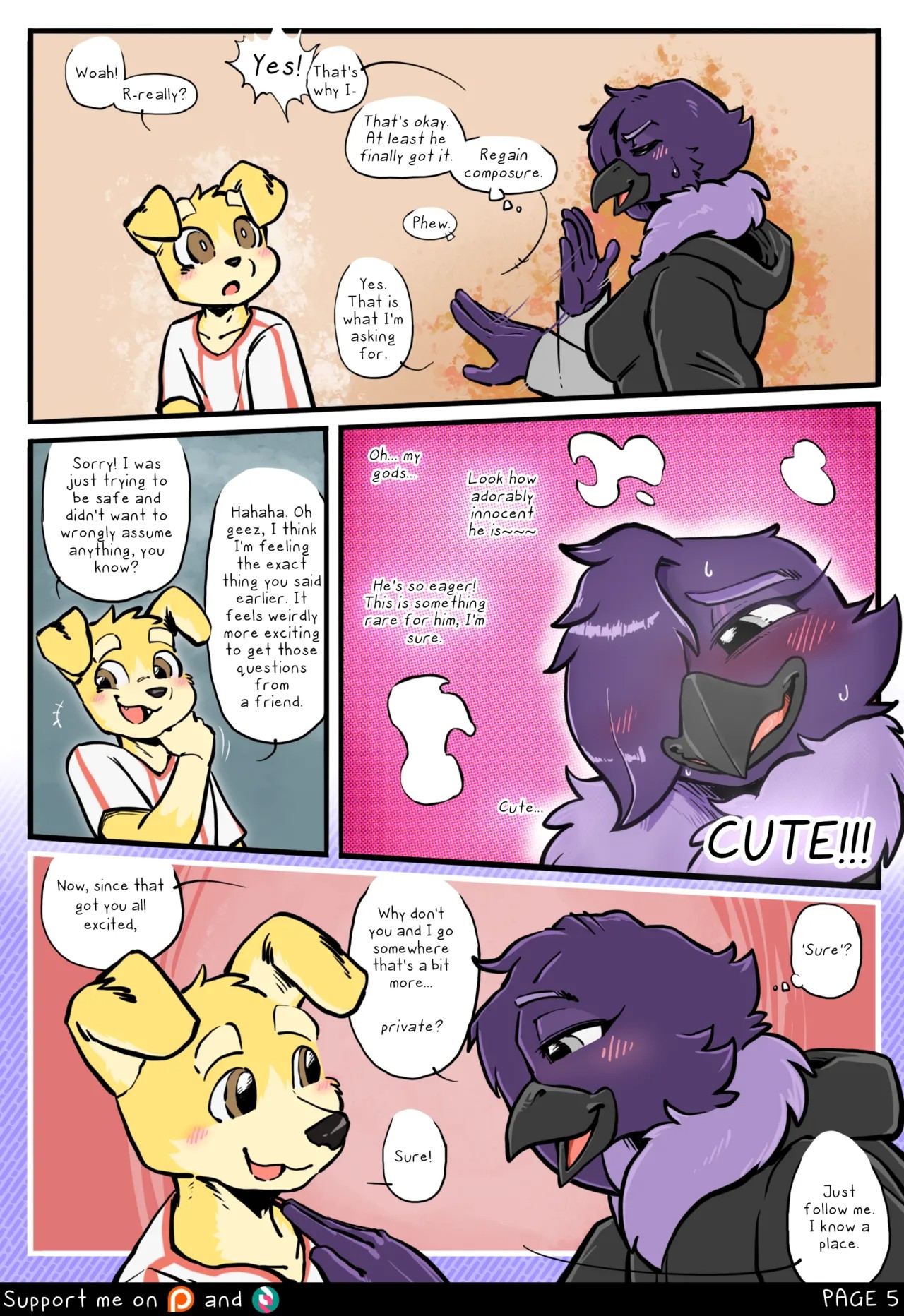 On Her Own Porn Comics english 05