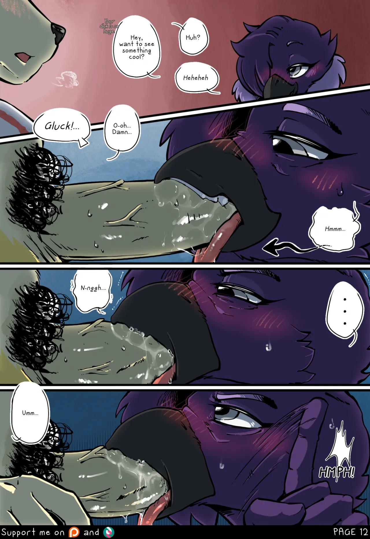 On Her Own Porn Comics english 12