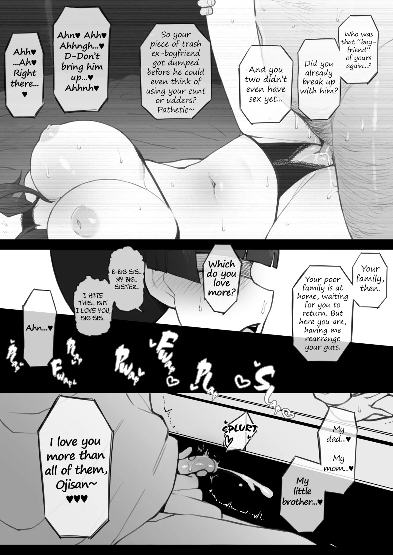 On the Laptop My Beloved Big Sister Lent Me… Porn Comics english 12