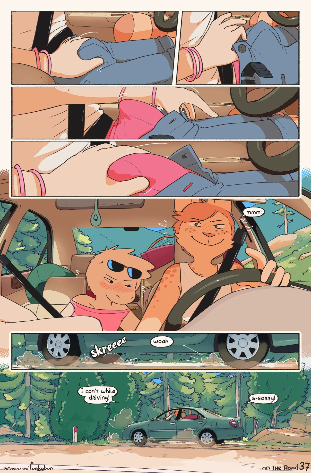 On The Road By Funkybun Porn Comics english 38