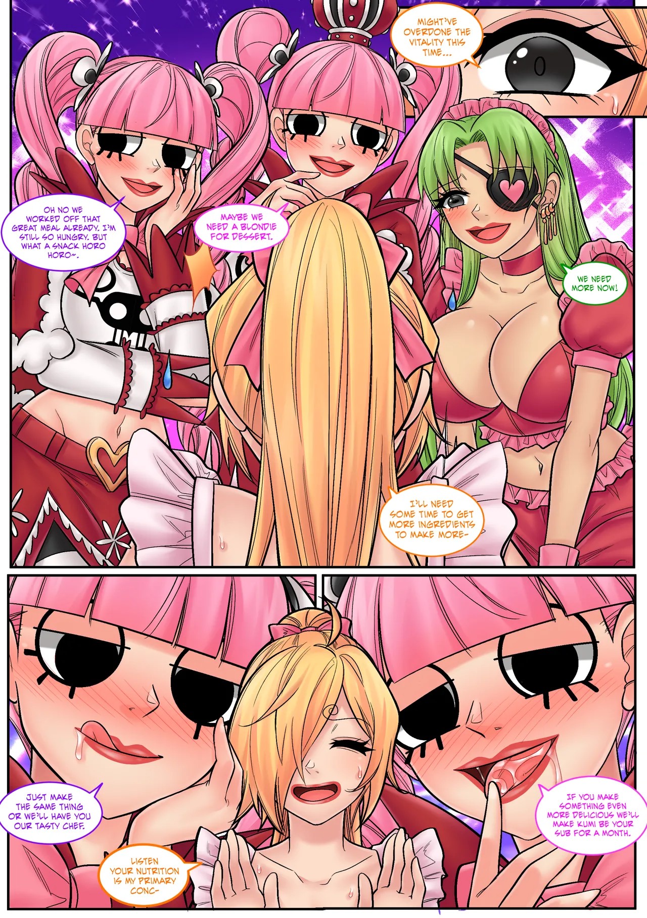 One Piece: Perona Paradigm Porn Comics english 139