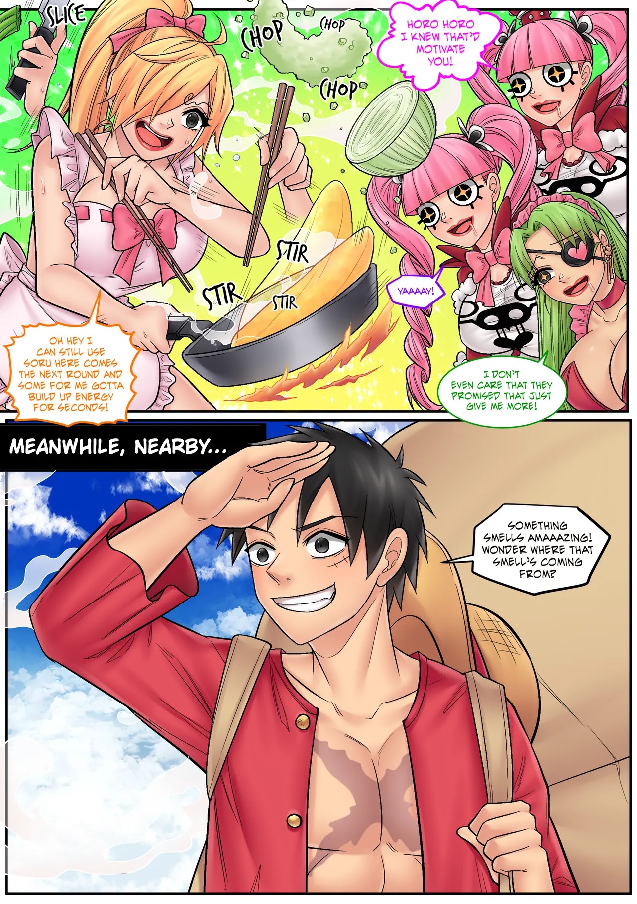 One Piece: Perona Paradigm Porn Comics english 140