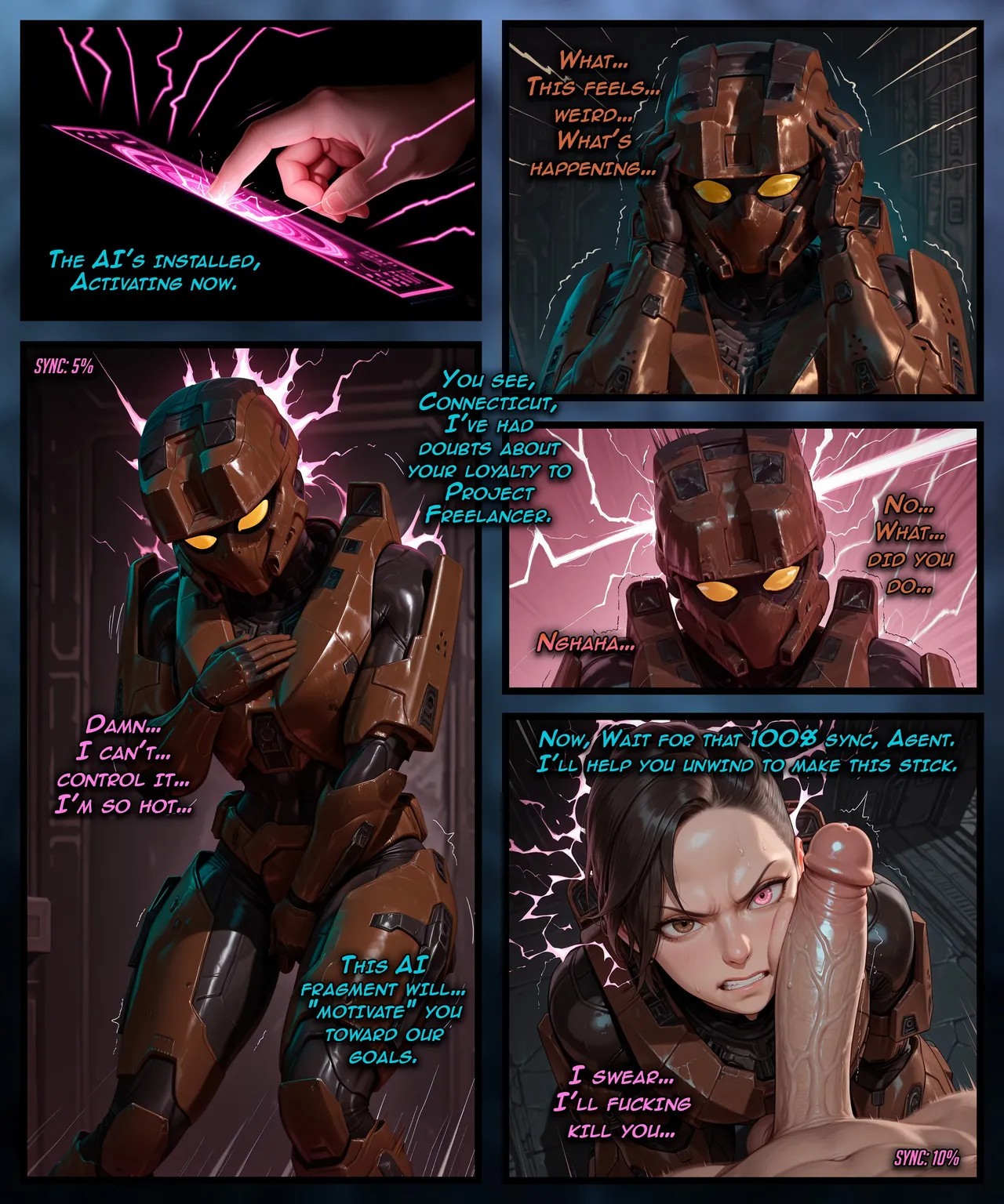 Poll Agent Connecticut Mind Control Porn Comics english 02