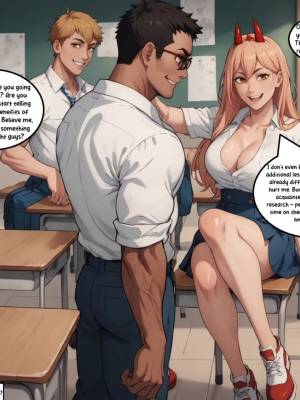 Power's School Adventures Part 2 Porn Comics english 02