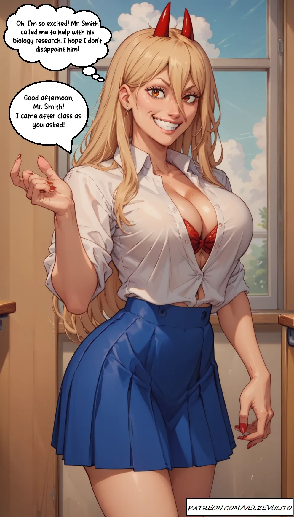 Power's School Adventures  Porn Comics english 02