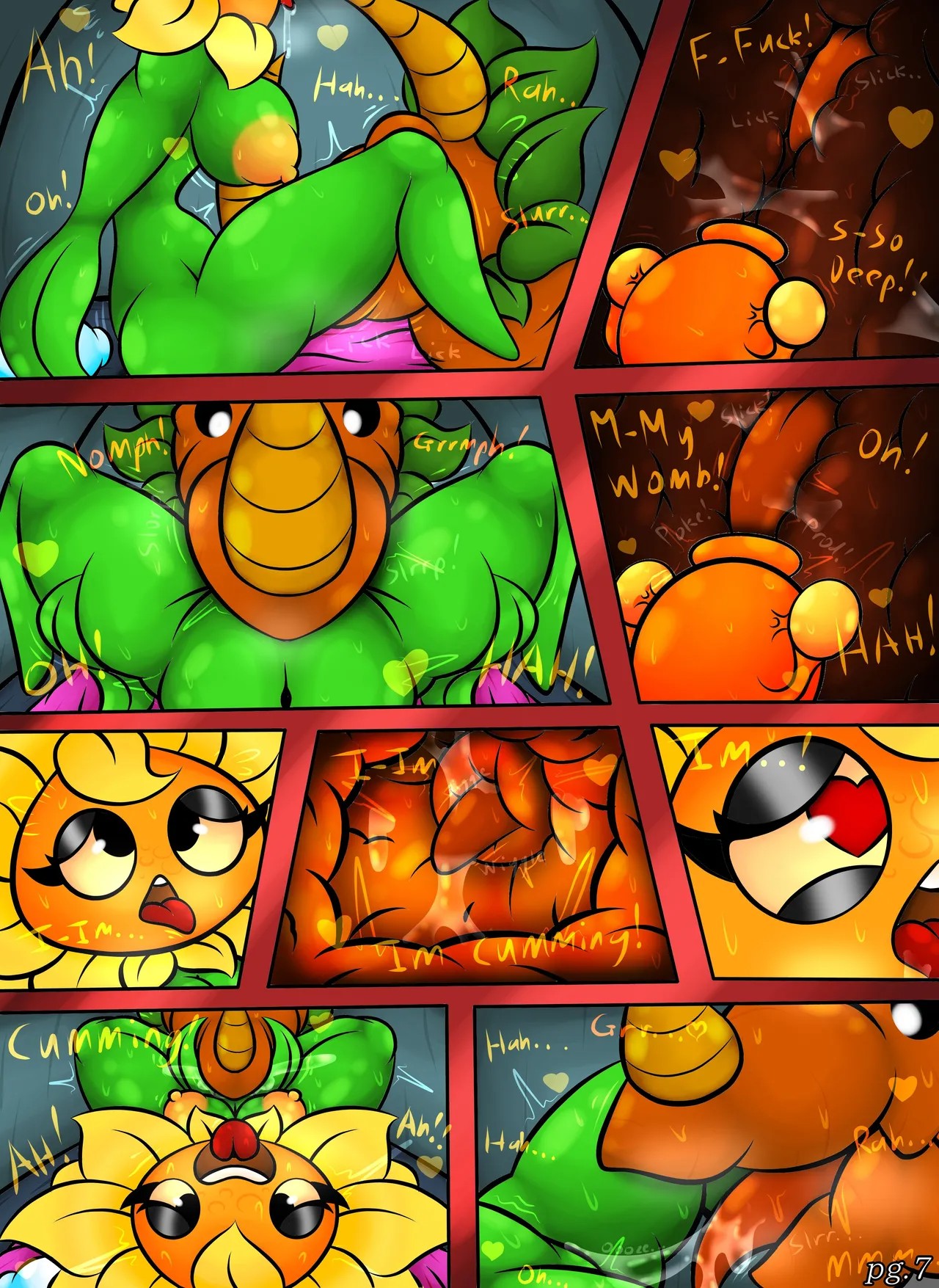 Blobslimey- primal instincts [plants vs. zombies]