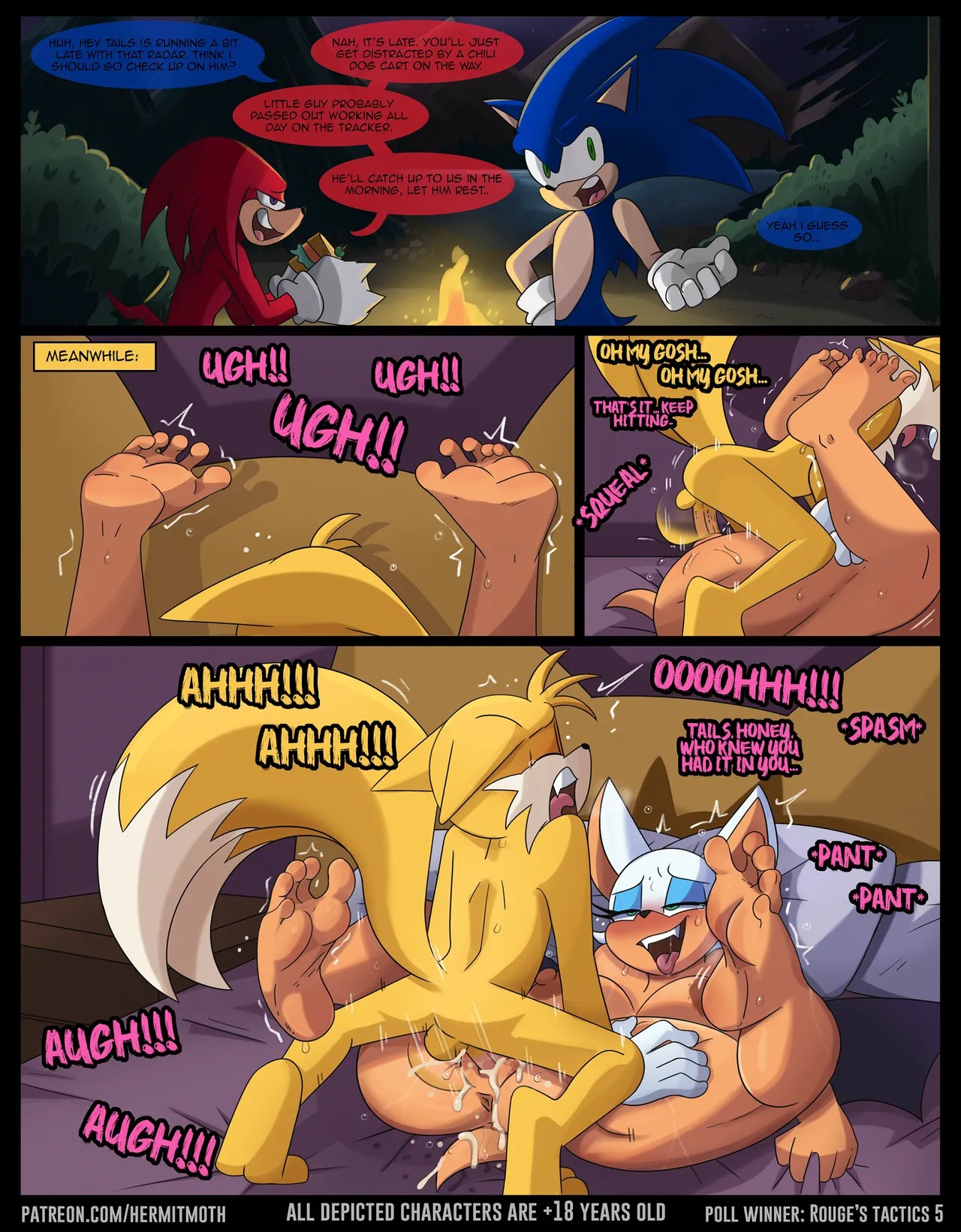 Rouge's Tactics Porn Comics english 05
