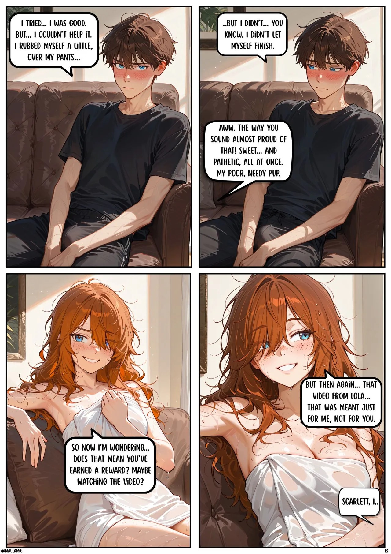 Scarlett Blaze Part 12: Craving Lola Porn Comics english 14