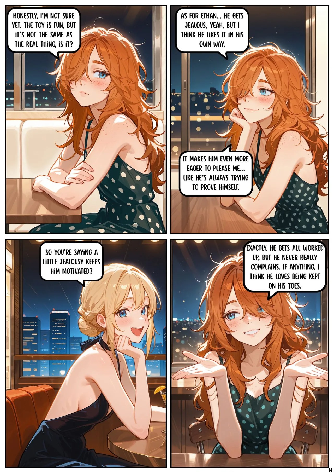 Scarlett Blaze Part 8: Between Watching And Wanting Porn Comics english 15