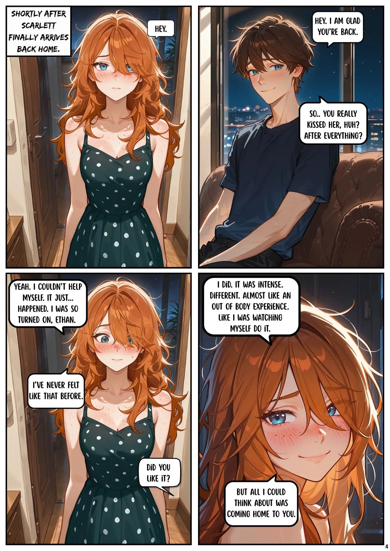 Scarlett Blaze Part 9: What Follows A Kiss Porn Comics english 05