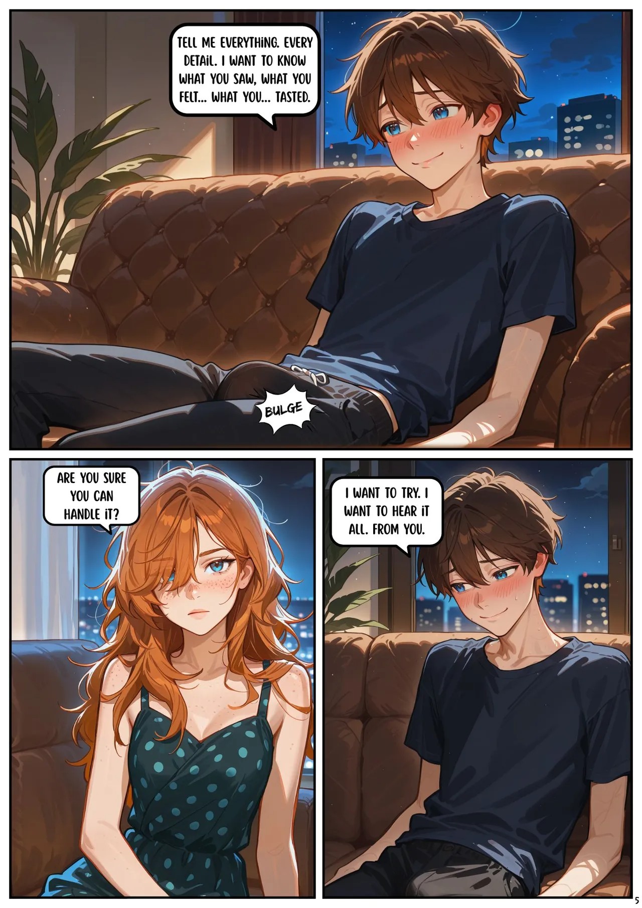Scarlett Blaze Part 9: What Follows A Kiss Porn Comics english 06