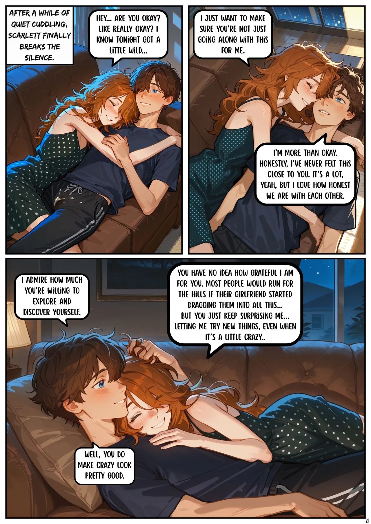 Scarlett Blaze Part 9: What Follows A Kiss Porn Comics english 23