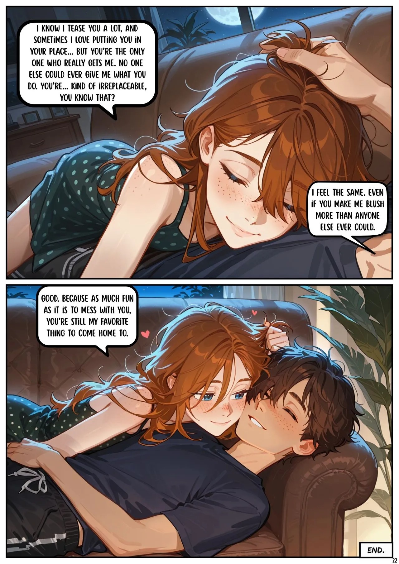 Scarlett Blaze Part 9: What Follows A Kiss Porn Comics english 24