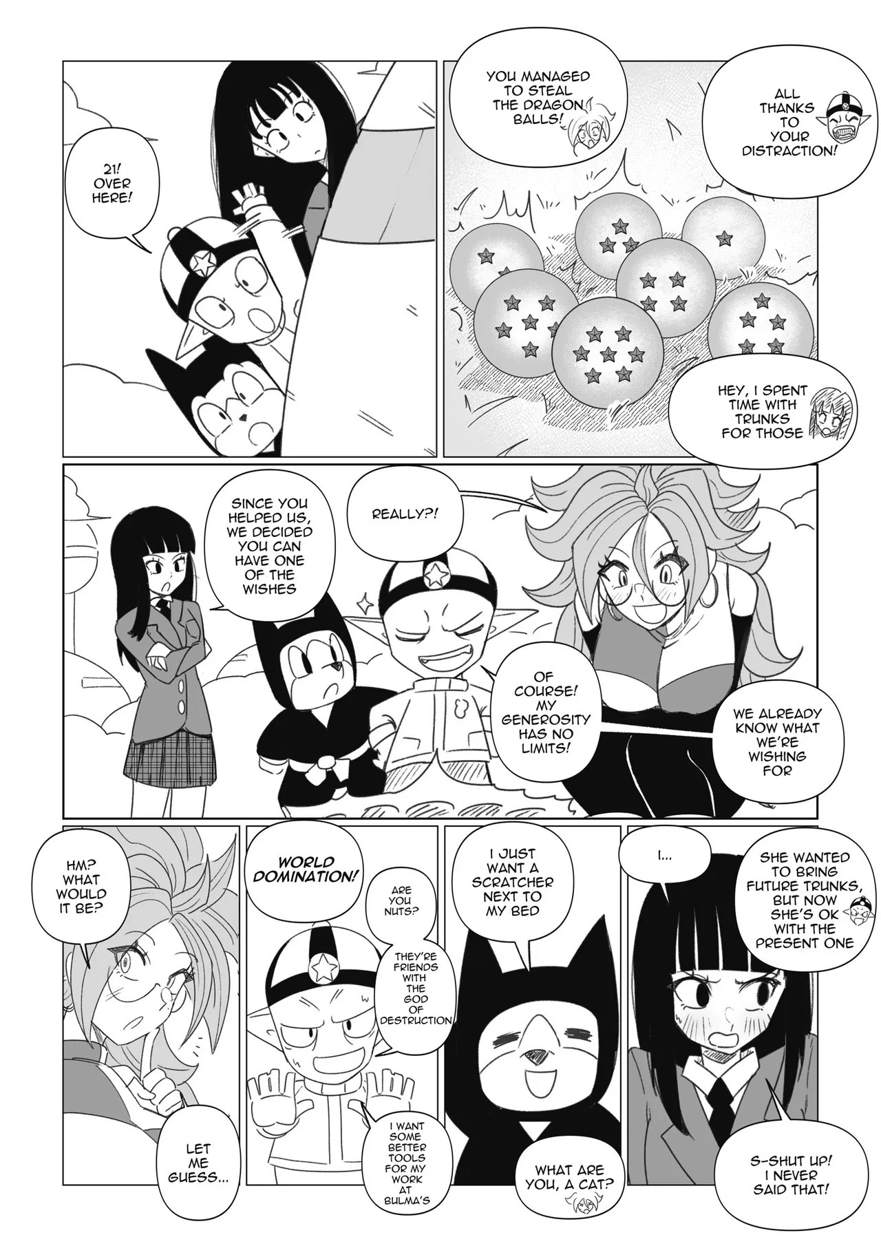 Science With The Z-Warriors!  Porn Comics english 88
