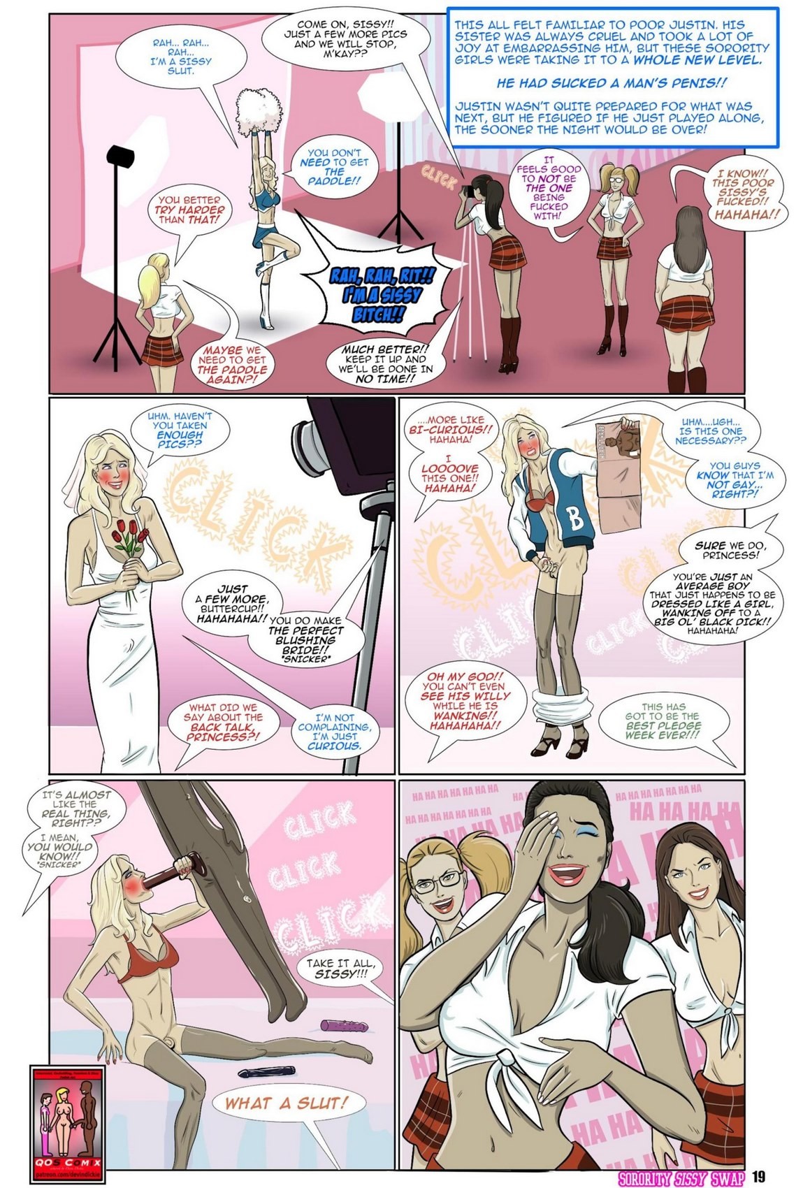 Sissy Sorority Swap Porn Comics english 20