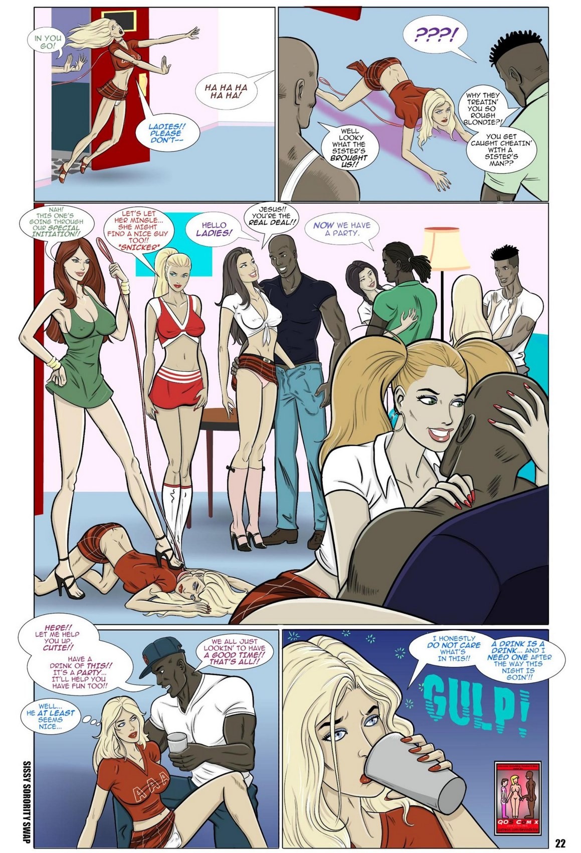 Sissy Sorority Swap Porn Comics english 23