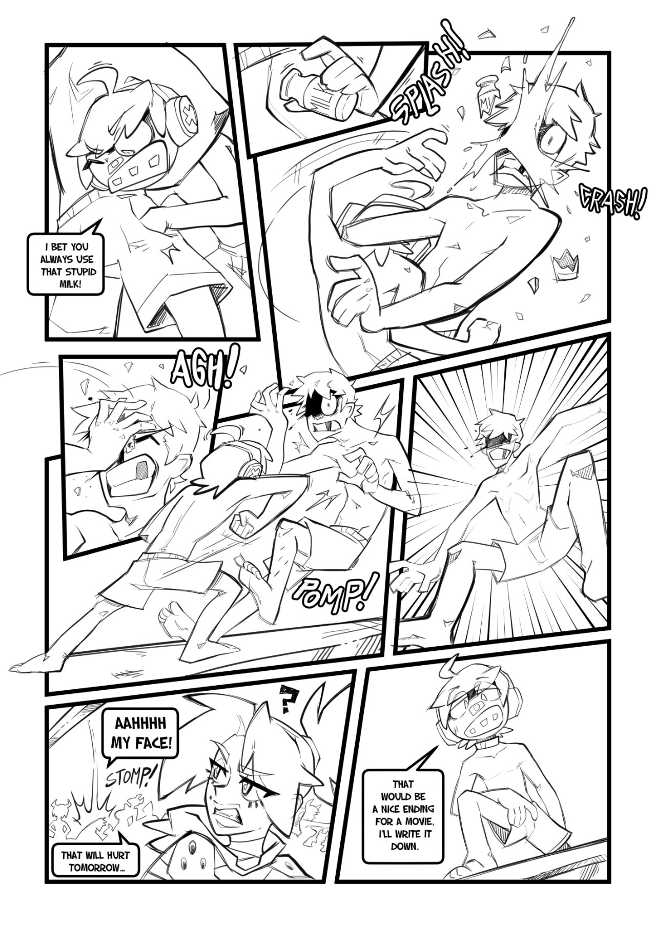 Skarpworld Chapter 8: Milk Crisis Part 2 Porn Comics english 26