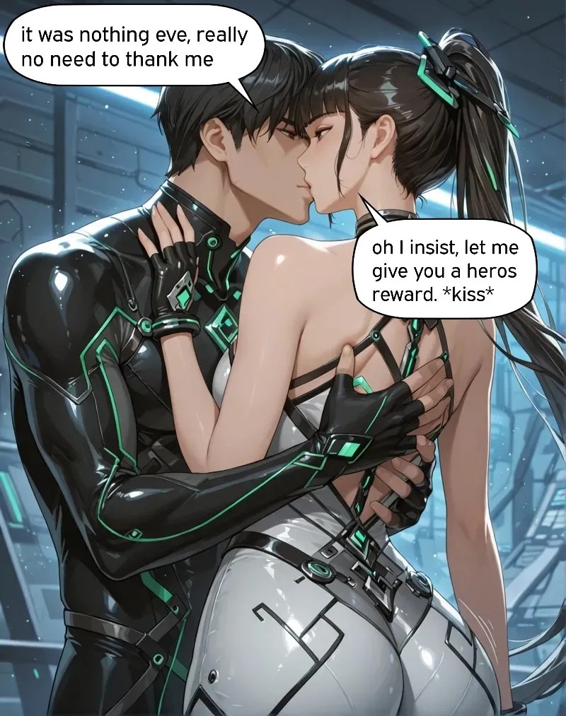 Stellar Blade: Eve Gives Adam a Hero's Reward Porn Comics english 02