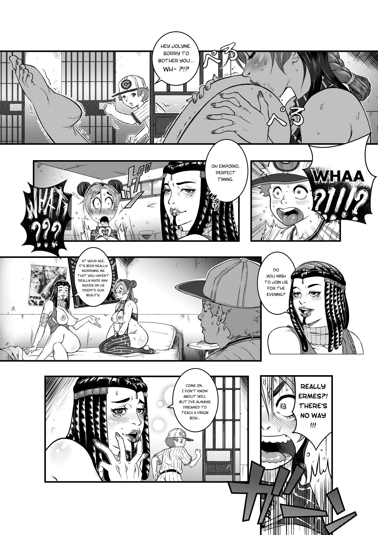 Stone Ocean: Girls by Night Porn Comics english 14