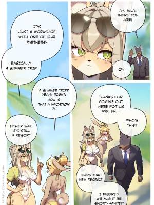 Summer Workcation Porn Comics english 03