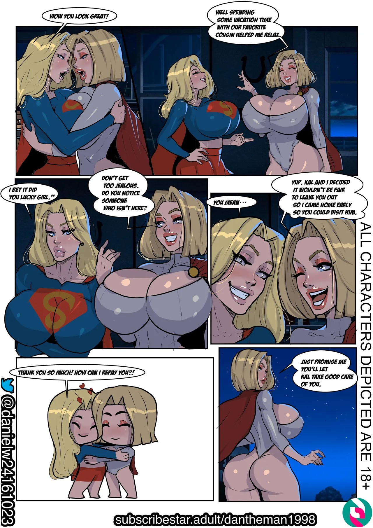 Superman's Super Sluts By Lasga Claven Part 2 Porn Comics english 07