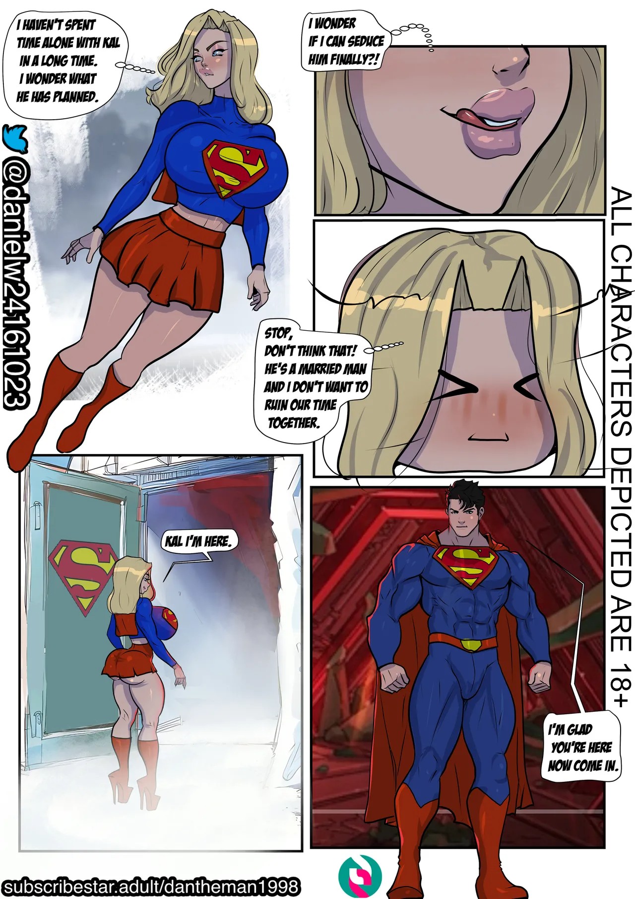 Superman's Super Sluts By Lasga Claven Part 2 Porn Comics english 08