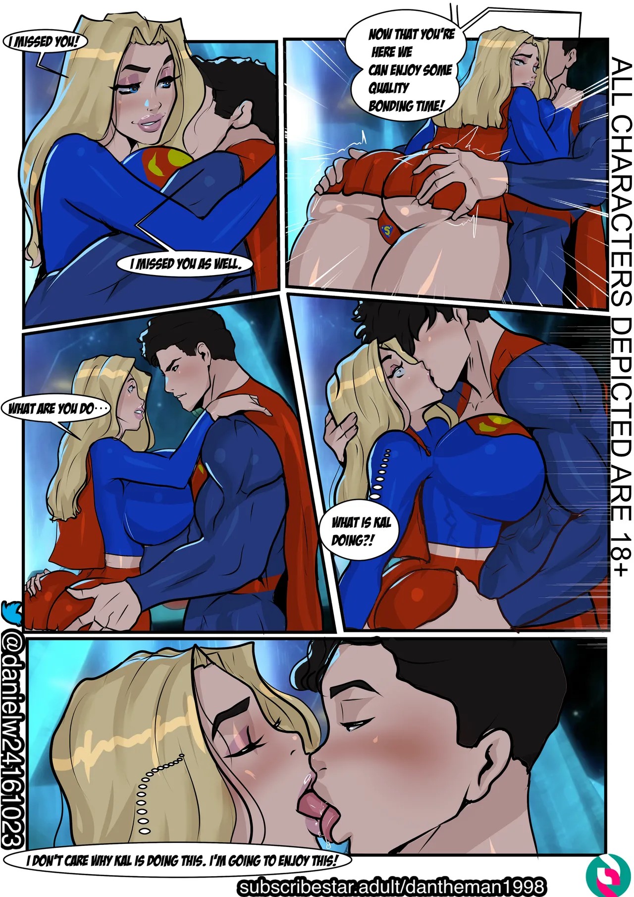 Superman's Super Sluts By Lasga Claven Part 2 Porn Comics english 09