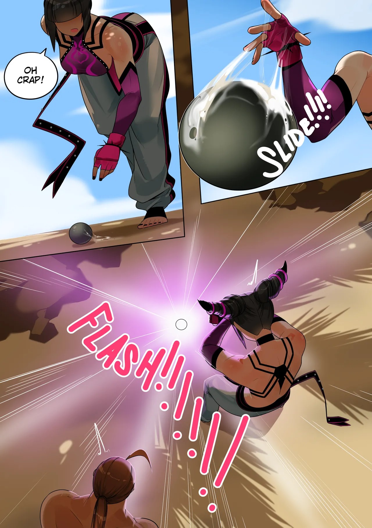 Swap Fighter! By TSFSingularity Porn Comics english 03