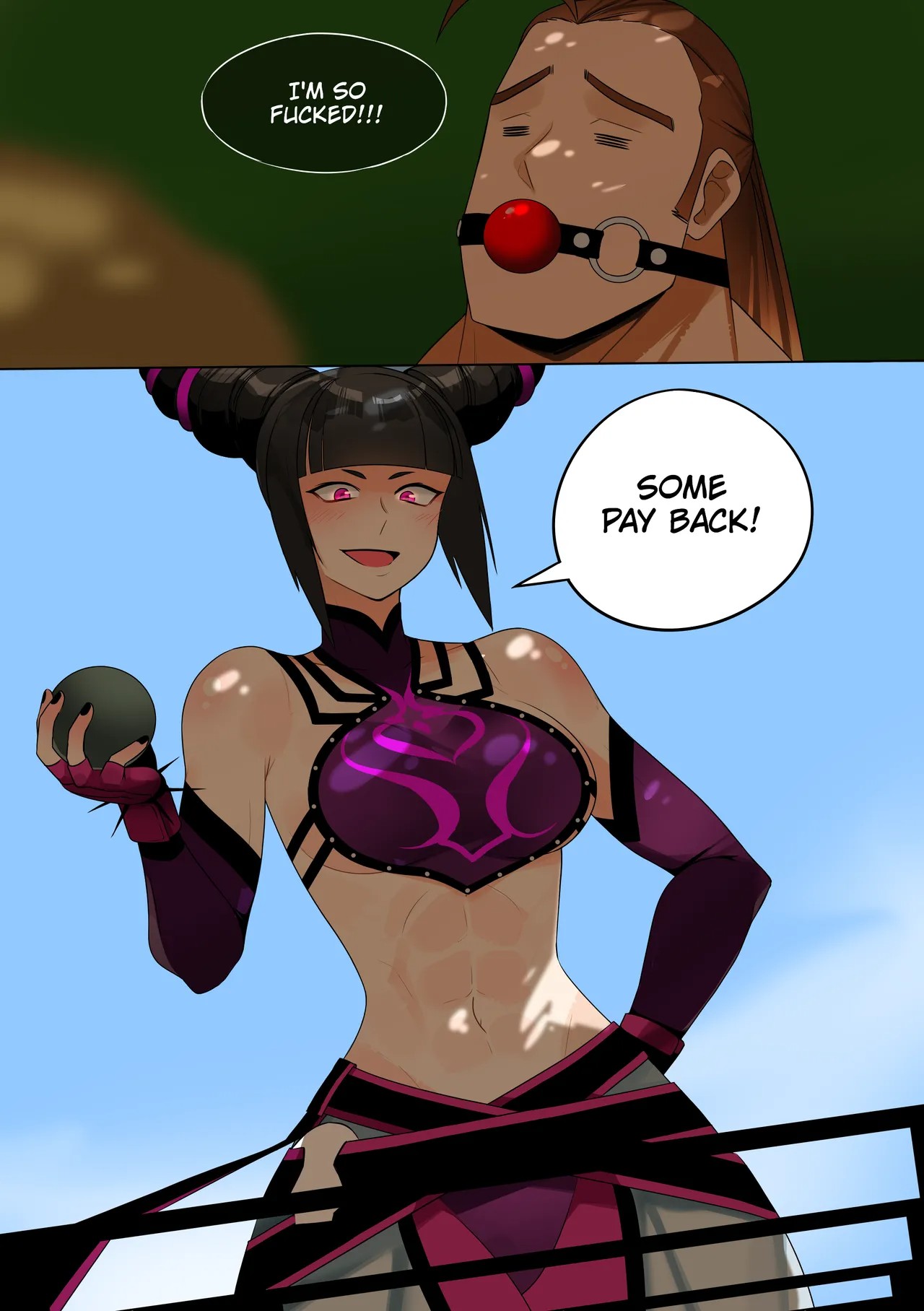 Swap Fighter! By TSFSingularity Porn Comics english 06