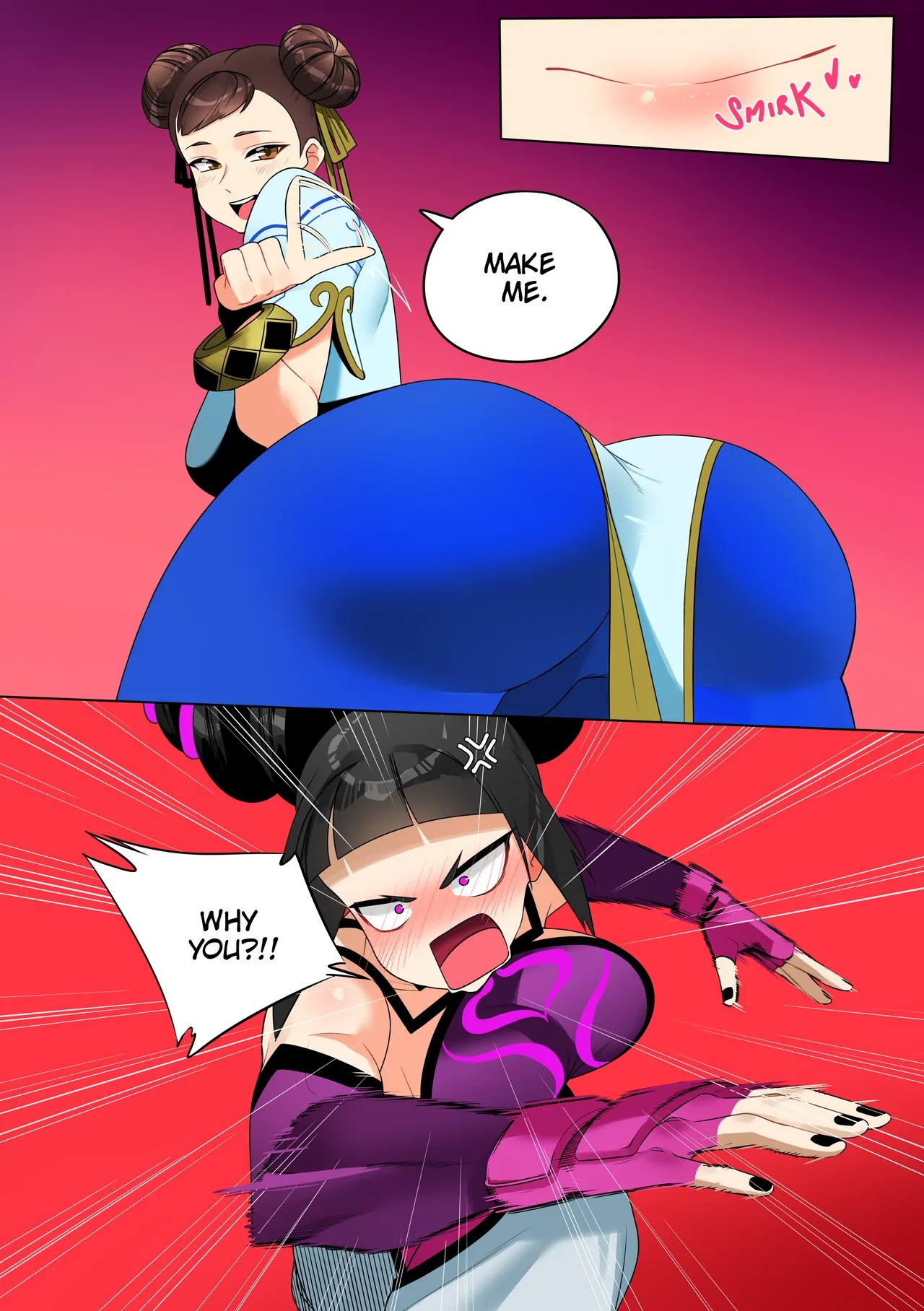 Swap Fighter! By TSFSingularity Porn Comics english 10