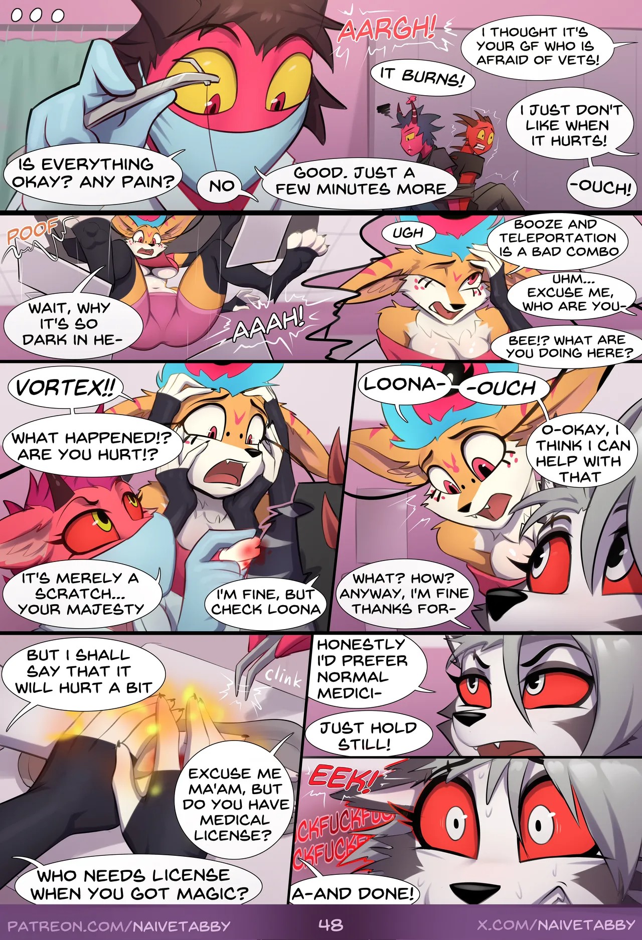 Take a Shot By NaiveTabby Porn Comics english 71