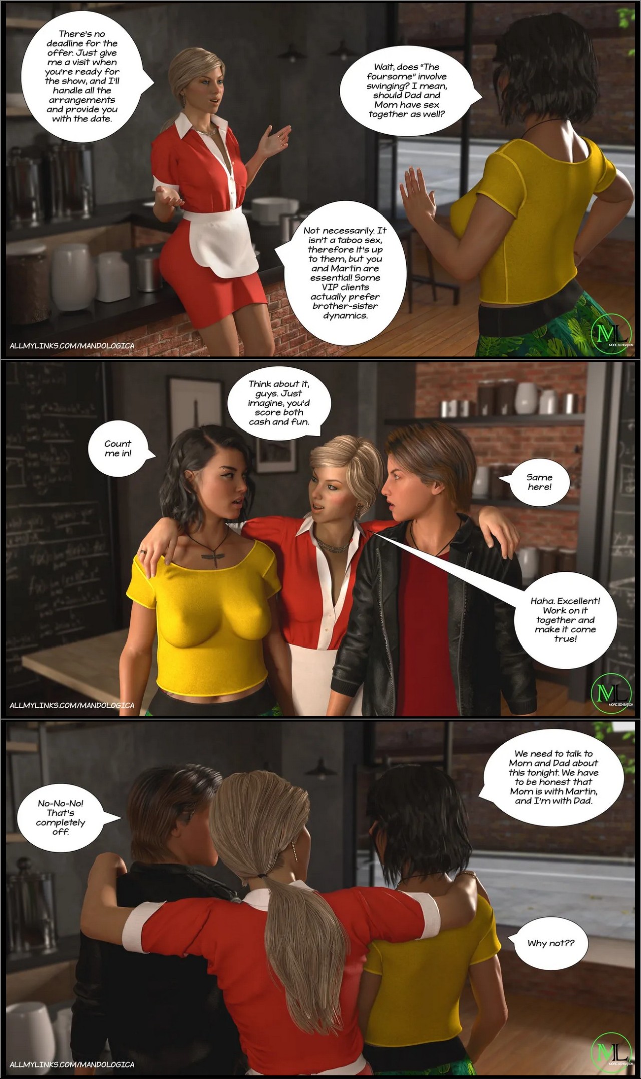 Teamwork By MandoLogica Part 17 Porn Comics english 45