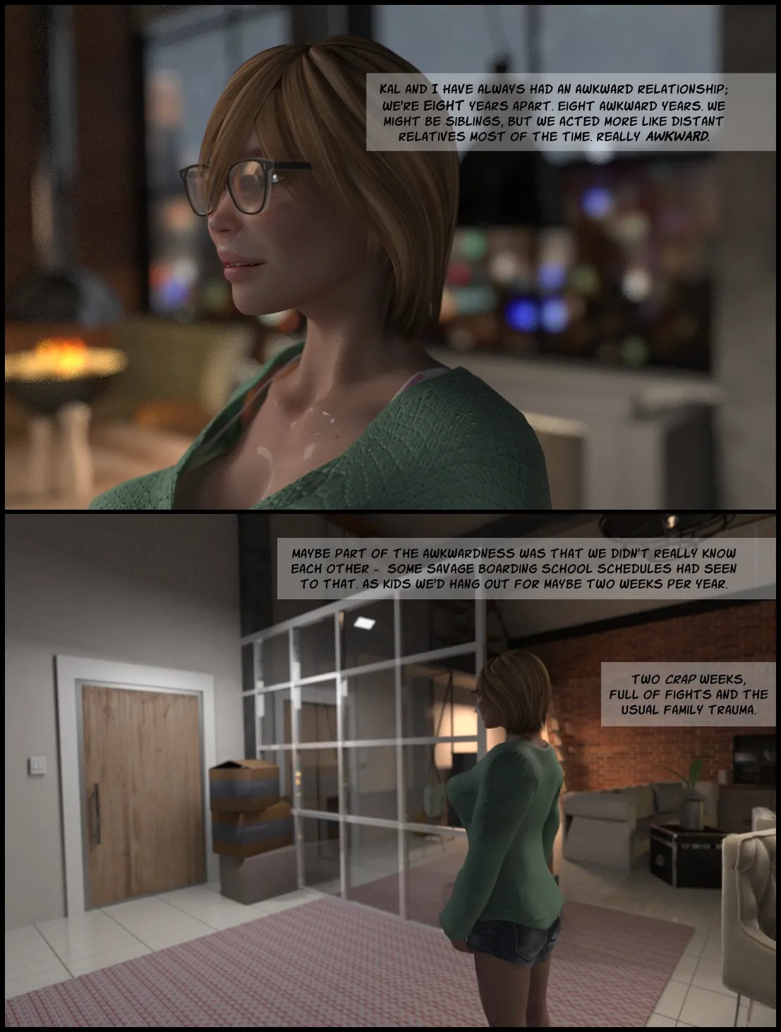 The Deliciously Awkward Family Bubble Part 1 Porn Comics english 05