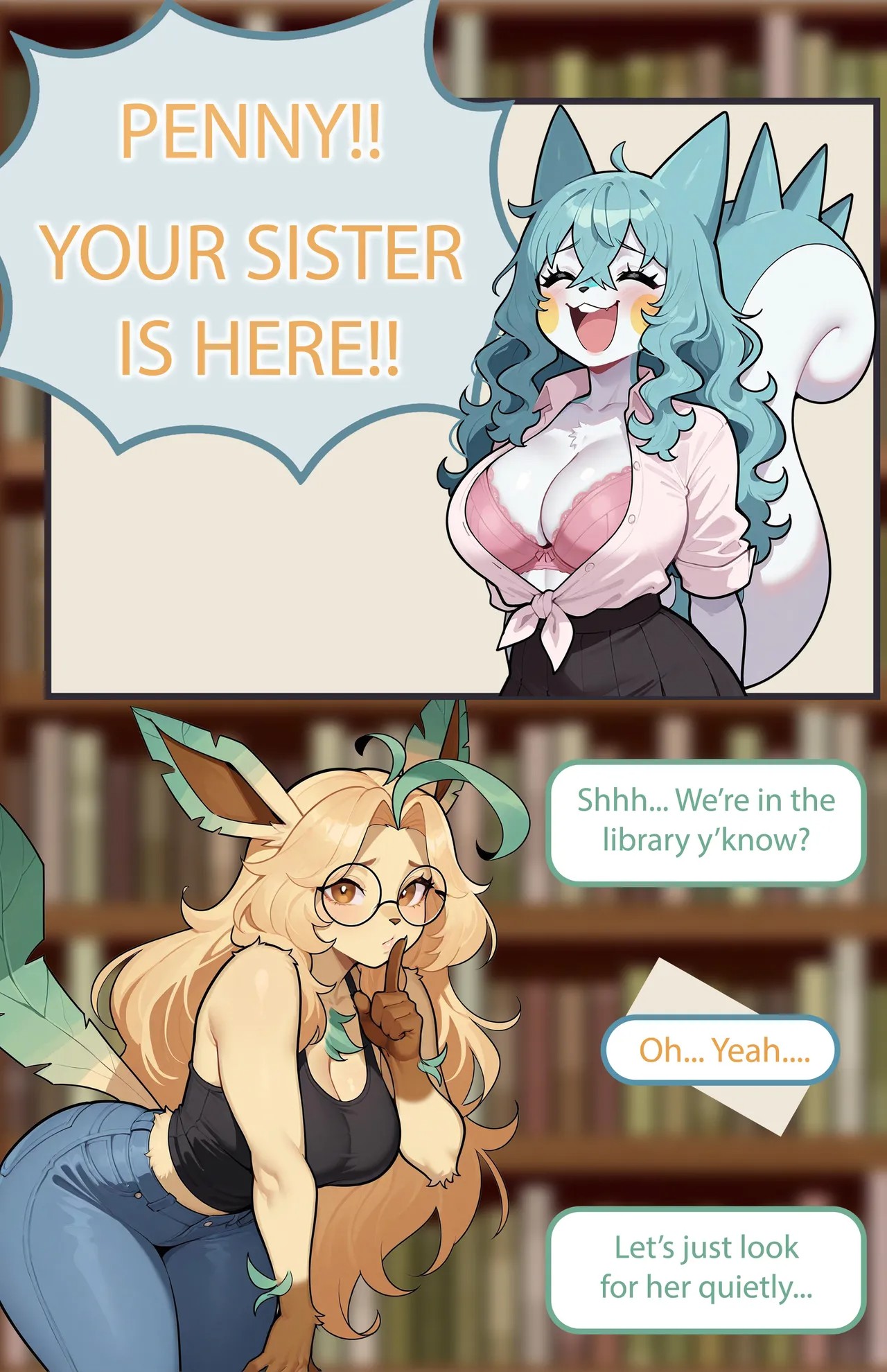 The Eevee Sisters Porn Comics english 10
