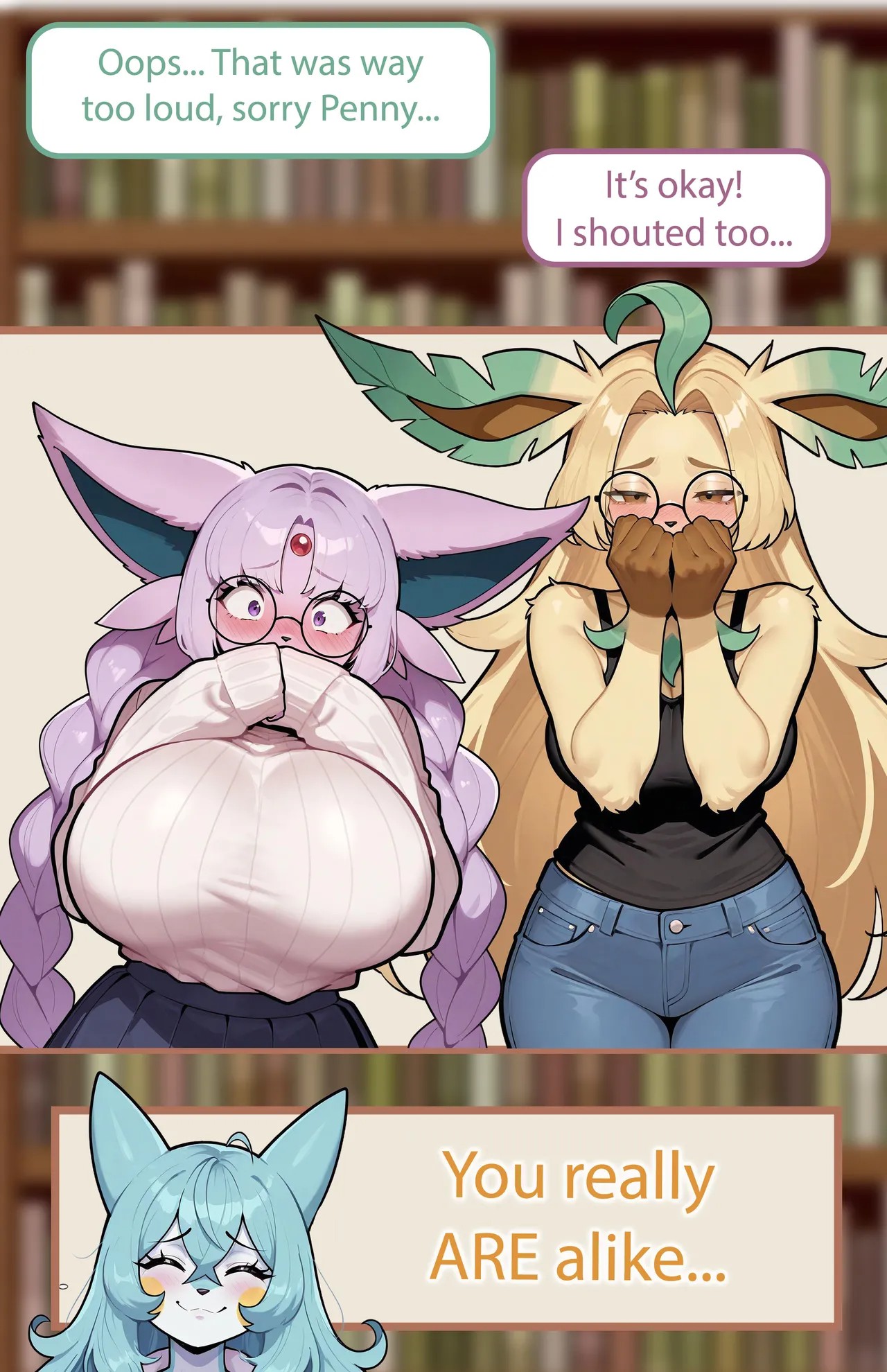 The Eevee Sisters Porn Comics english 18