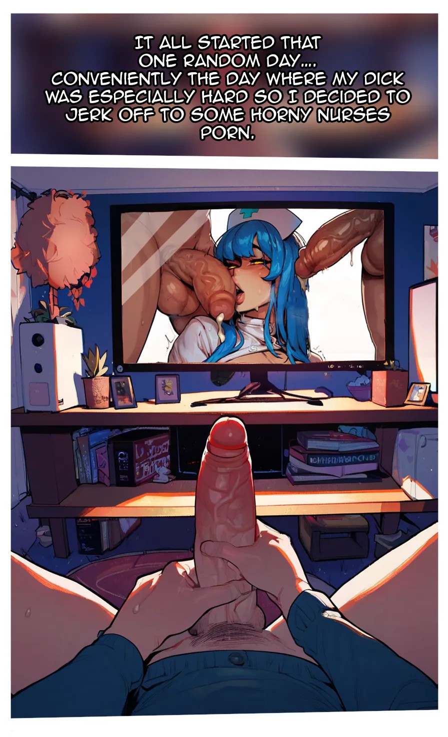 The Ghost Femboy Of My Room Porn Comics english 02