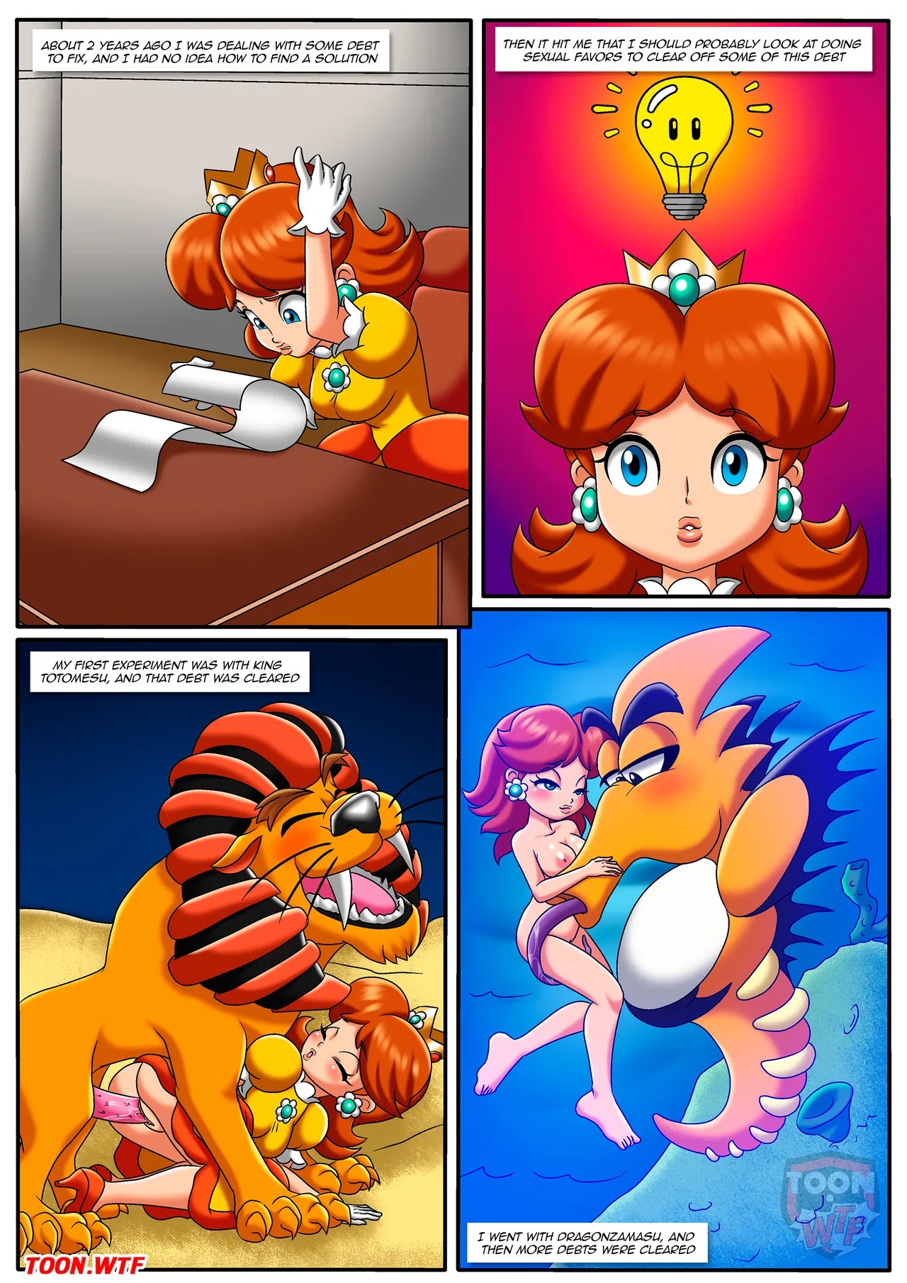 The Mushroom Kingdom Secret Part 2 Porn Comics english 03