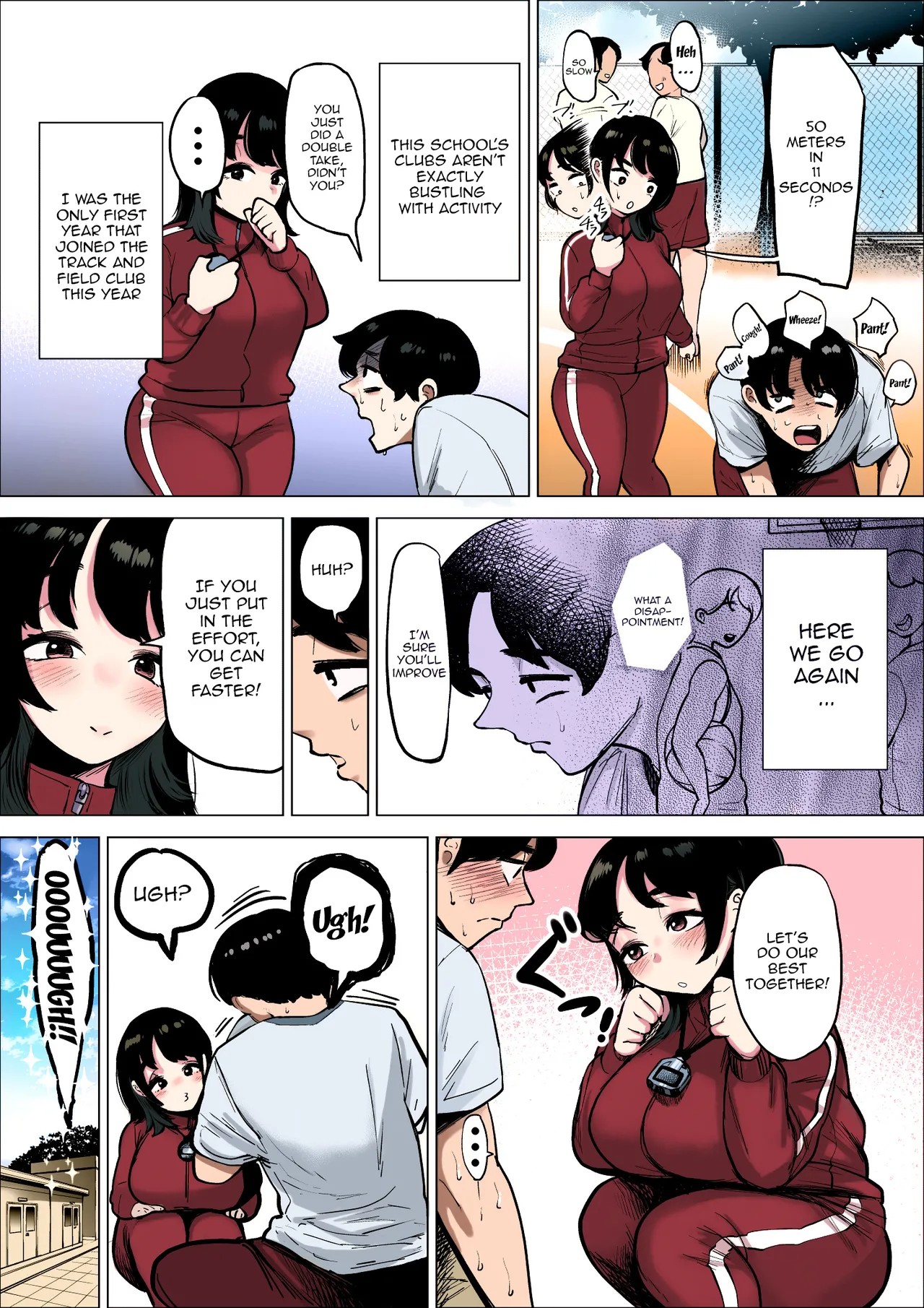 The Track And Field Club Manager Lets Me Do Whatever I Want To Her If It Makes Me Run Faster Porn Comics english 05
