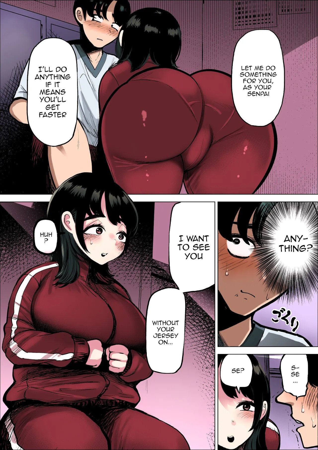 The Track And Field Club Manager Lets Me Do Whatever I Want To Her If It Makes Me Run Faster Porn Comics english 08