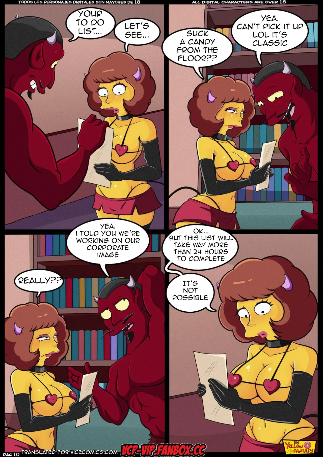 The Yellow Fantasy Part 16: The List Porn Comics english 11