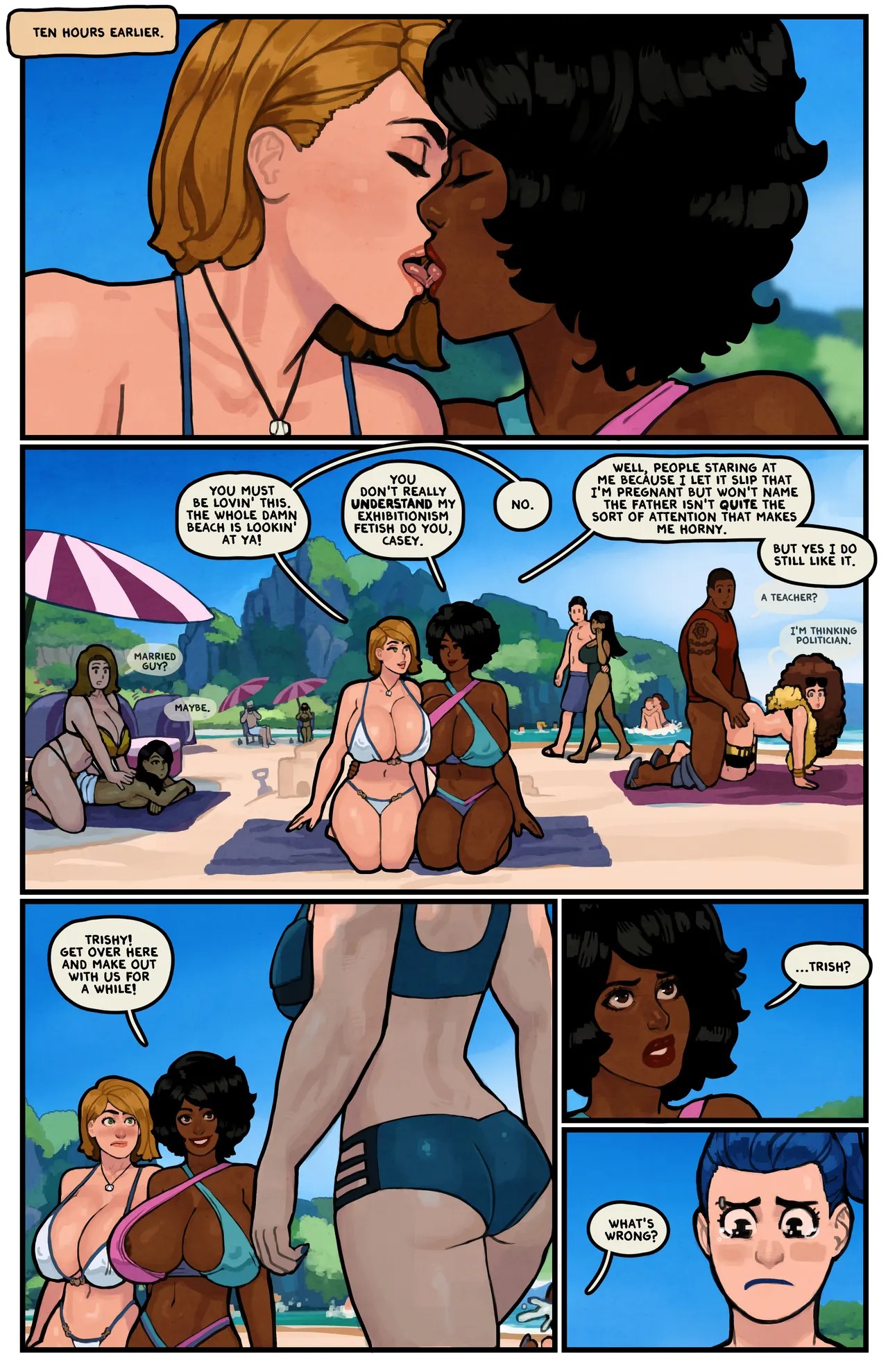 This Romantic World 11: Wet Wild Rumble Porn Comics english 04