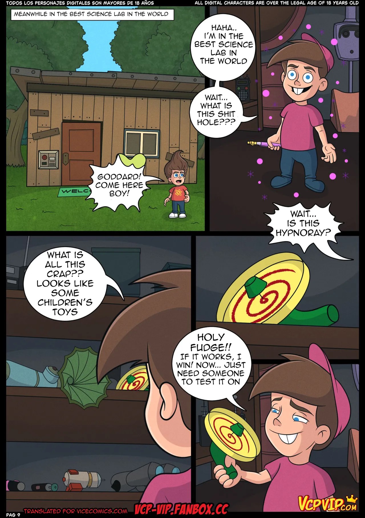 Timmy Jimmy: Sex Power Hour Porn Comics english 10