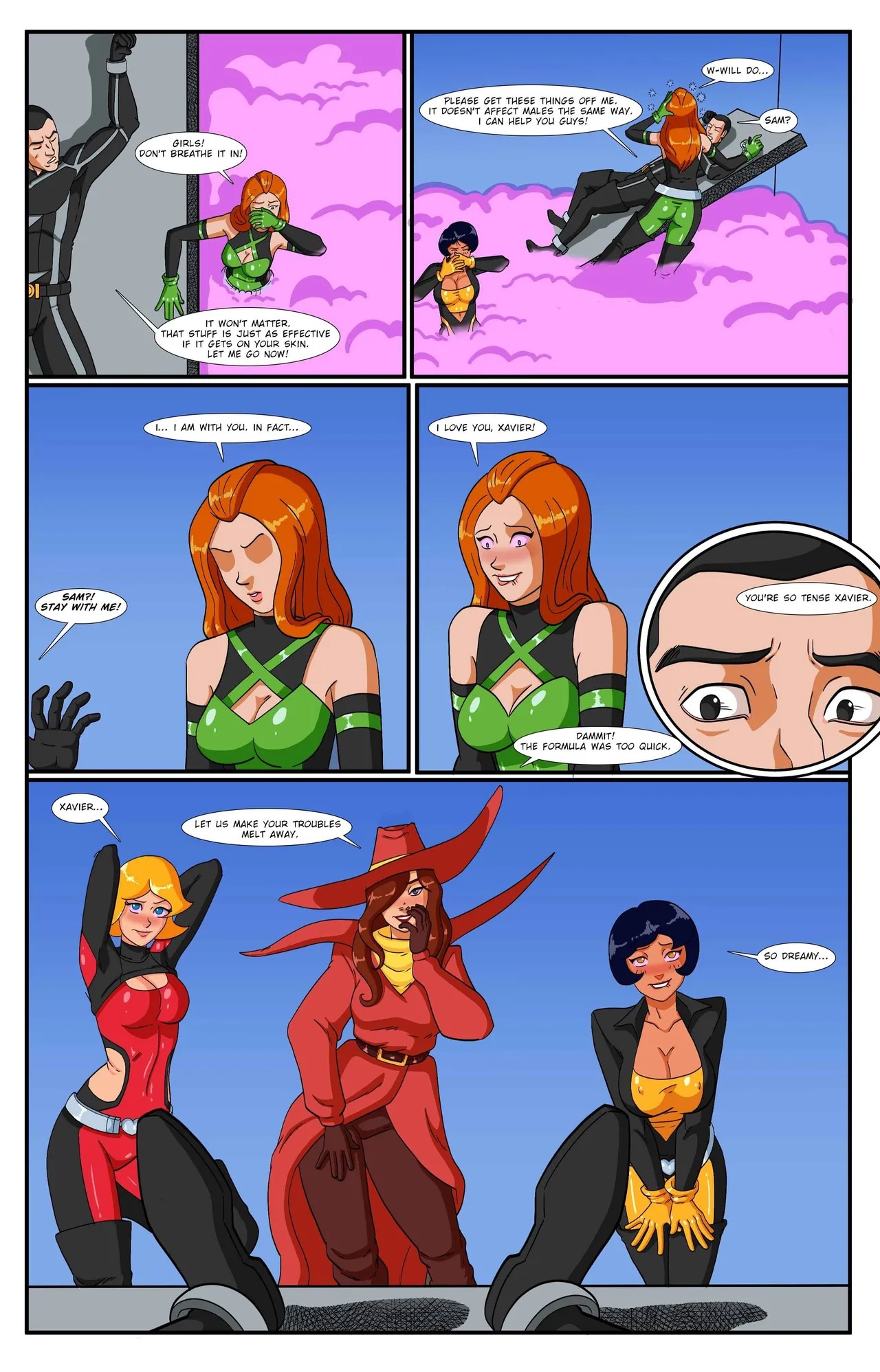 Totally Spies: Sandiego Nights Porn Comics english 04