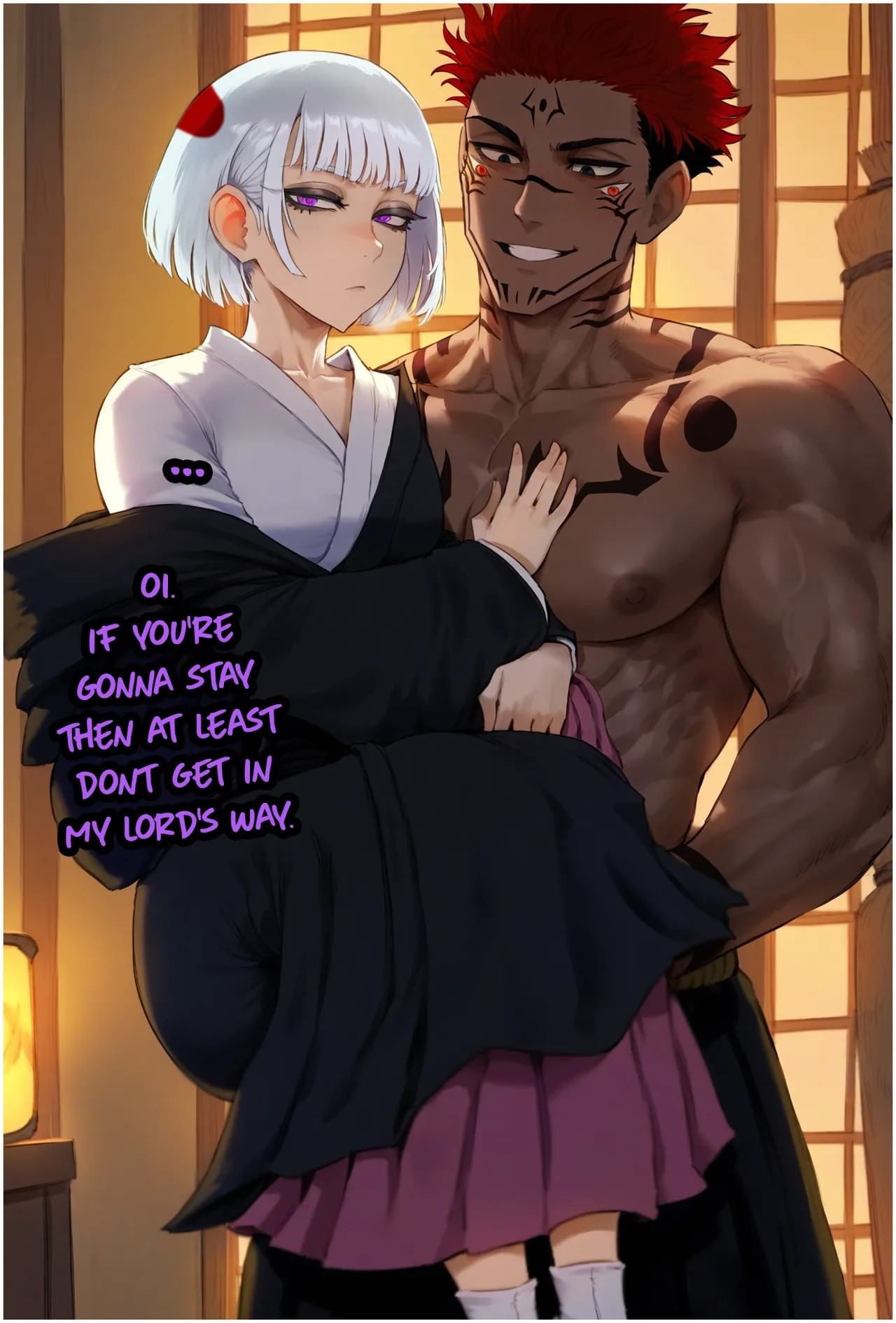 Uraume From Jujutsu Kaisen Porn Comics english 04